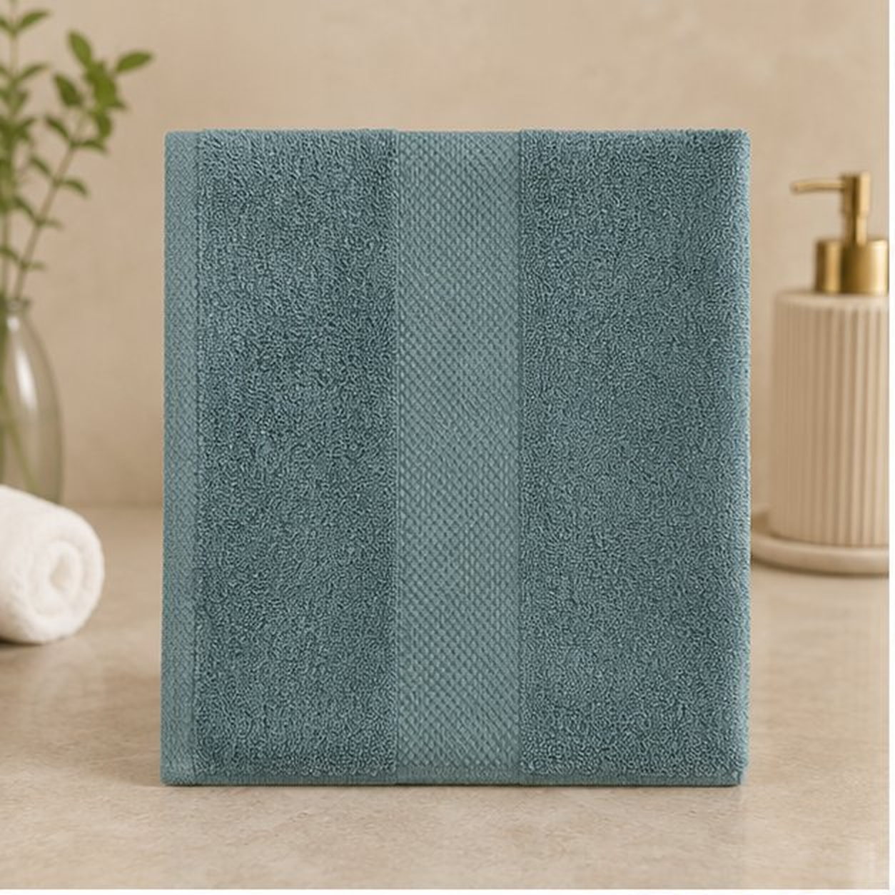 Green Spa Towel