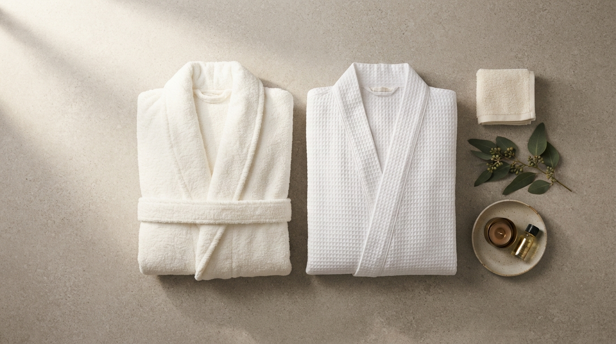 Bathrobe Fabric Guide: Terry or Waffle — Which Suits Your Property?