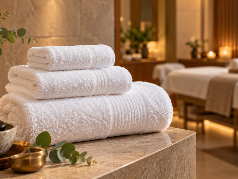 Spa Towel Guide: What Makes Spa Linen Different from Hotel Bath Towels