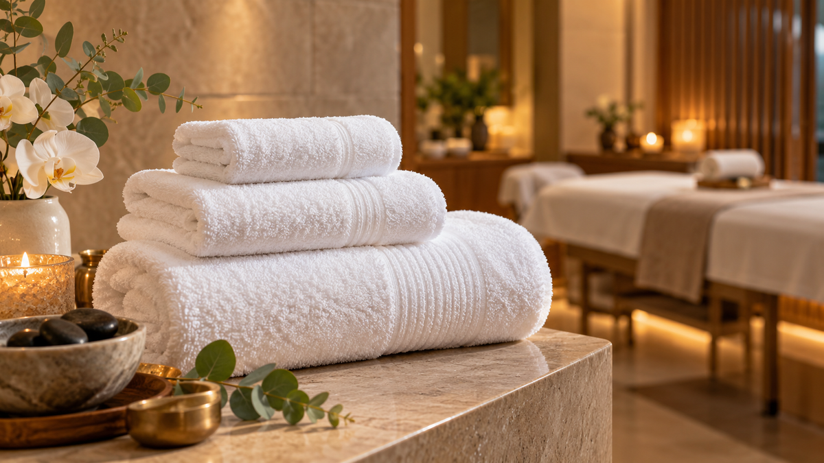 Spa Towel Guide: What Makes Spa Linen Different from Hotel Bath Towels