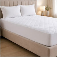 Quilted in Micro Fibre with Rubber Coating and 4 Sides Elastic
