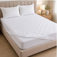Quilted in Micro Fibre with Rubber Coating and 4 Sides Elastic