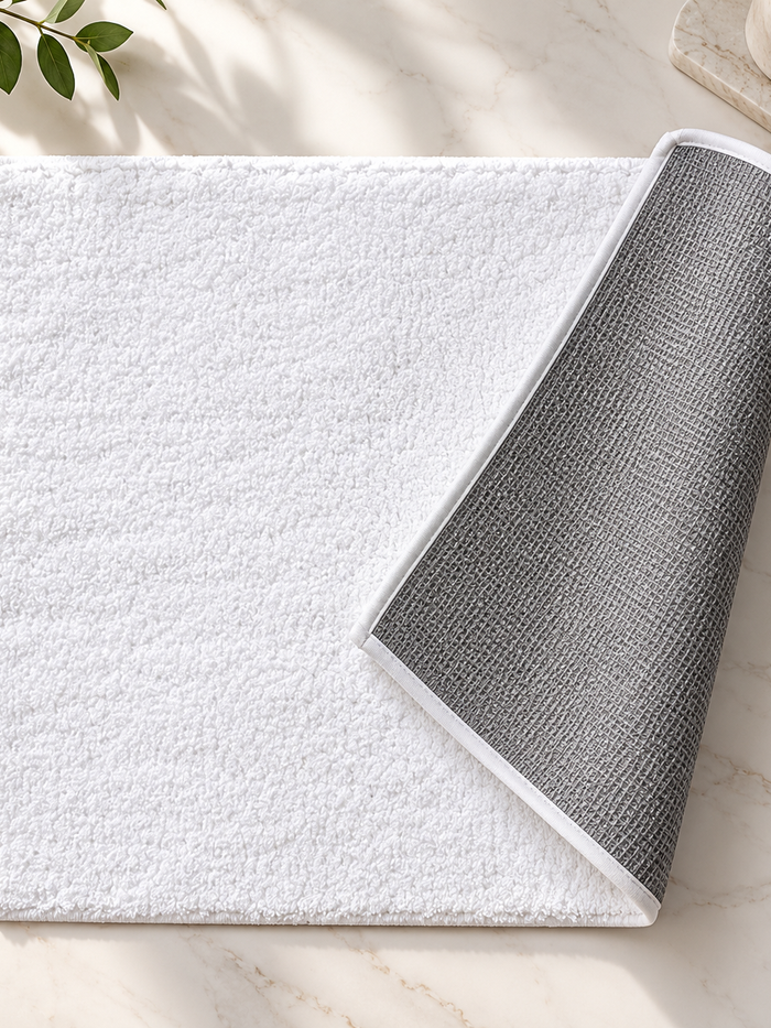 Bath Rug Anti Slip Backing - Tuffted Bath Mat