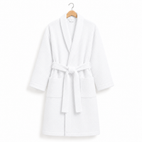 Waffle Bathrobe 100% Cotton