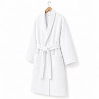 Waffle Bathrobe 100% Cotton