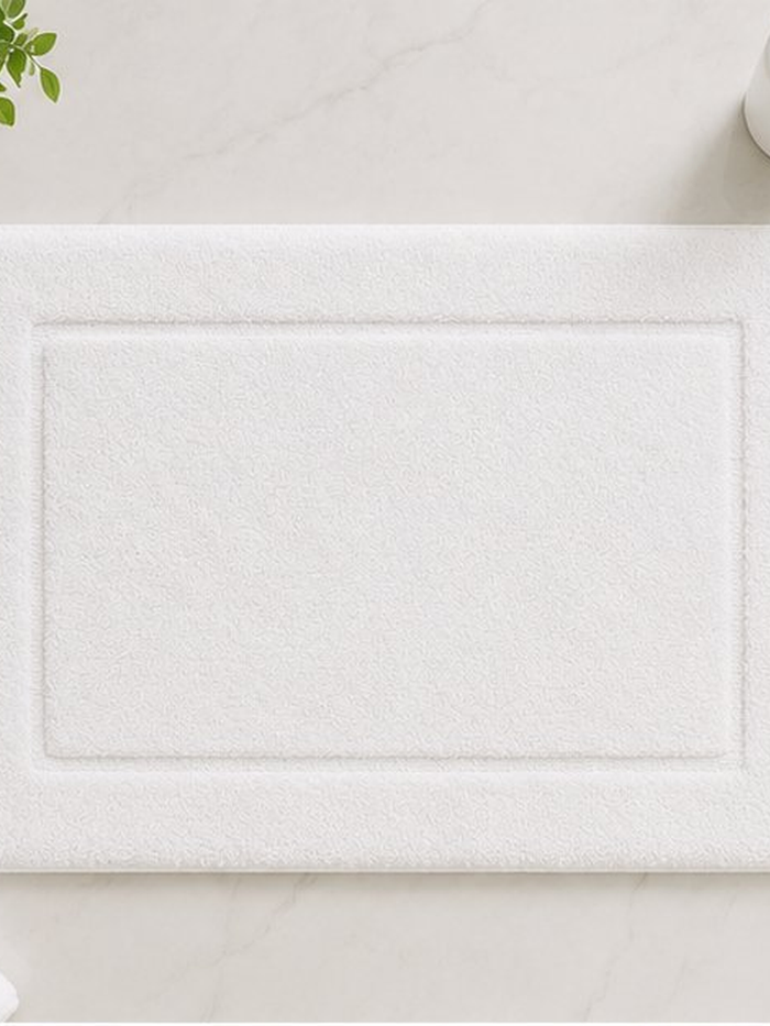 Terry Bath Mat 100% Cotton 900 GSM