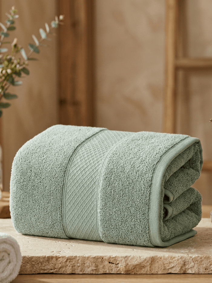 Green Spa Towel
