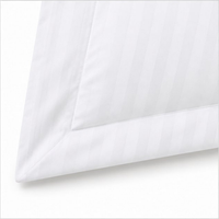 Satin Stripe Duvet Cover with 20 Flap 100% Cotton - Single Duvet - Whitlin - variant_sku