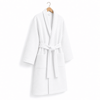 Waffle Bathrobe 100% Cotton - Whitlin - variant_sku