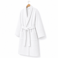 Waffle Bathrobe 100% Cotton - Whitlin - variant_sku