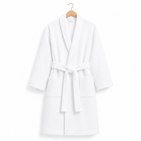 Waffle Bathrobe 100% Cotton - Whitlin - variant_sku