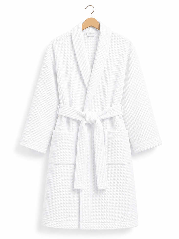 Waffle Bathrobe 100% Cotton