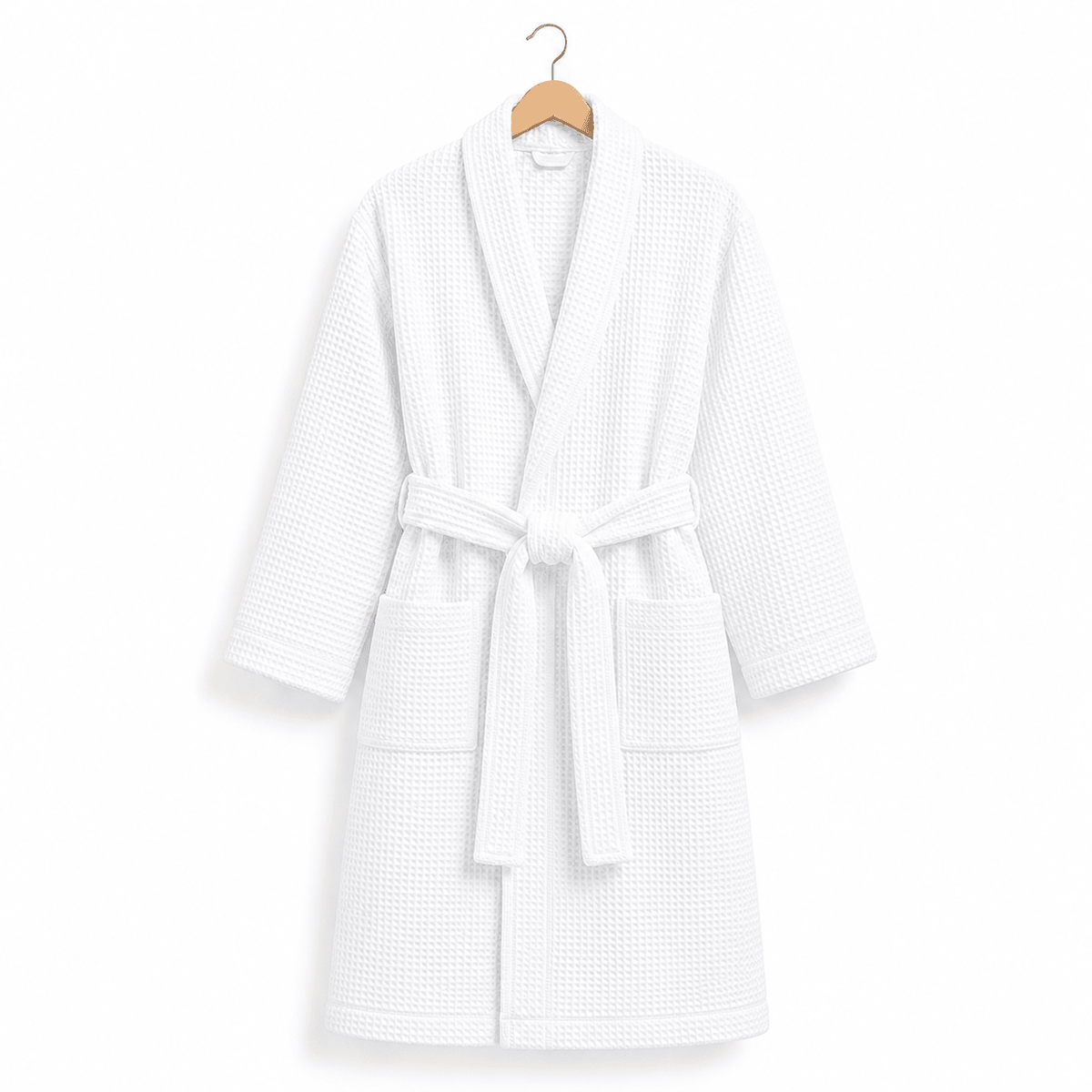 Waffle Bathrobe 100% Cotton - Whitlin - variant_sku