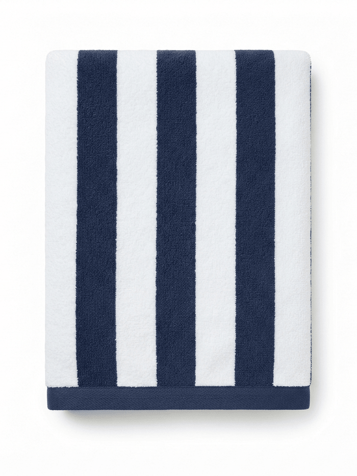 Yarn Dyes Stripe Towels 600 gsm - Stripe Pool Towel