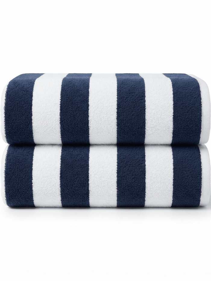 Yarn Dyes Stripe Towels 600 gsm - Stripe Pool Towel